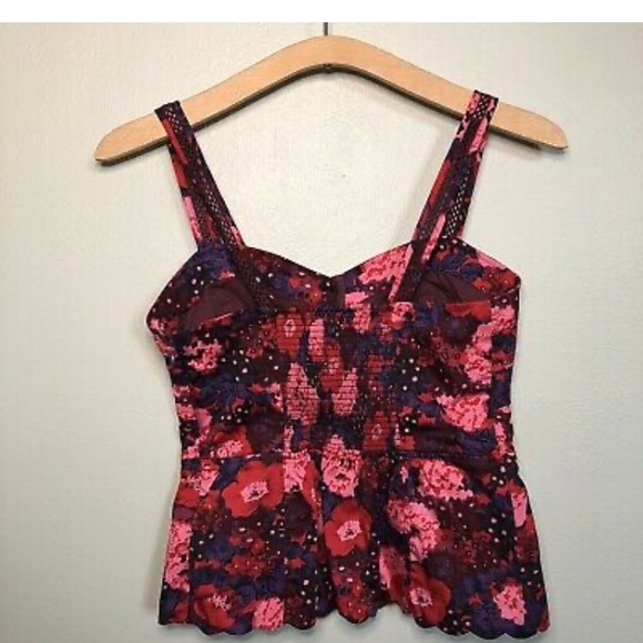 Free People Floral Corset Top - Picture 2 of 4